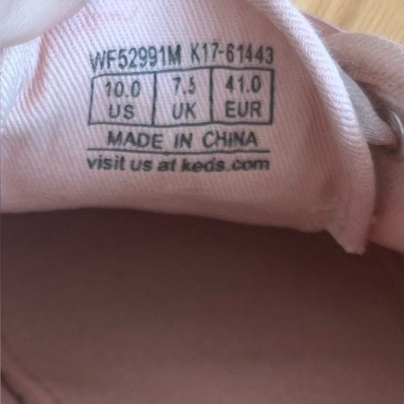 Keds Kate Spade Rose Gold Glitter Women's Sneakers Size 10 - Picture 9 of 10